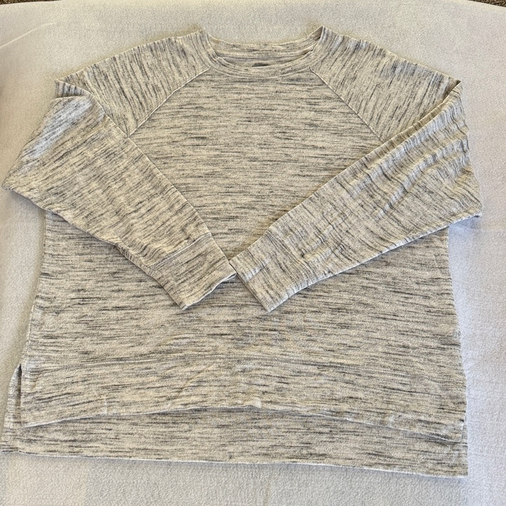aerie grey long sleeve.  Super cozy